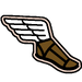 Sticker winged shoes.png